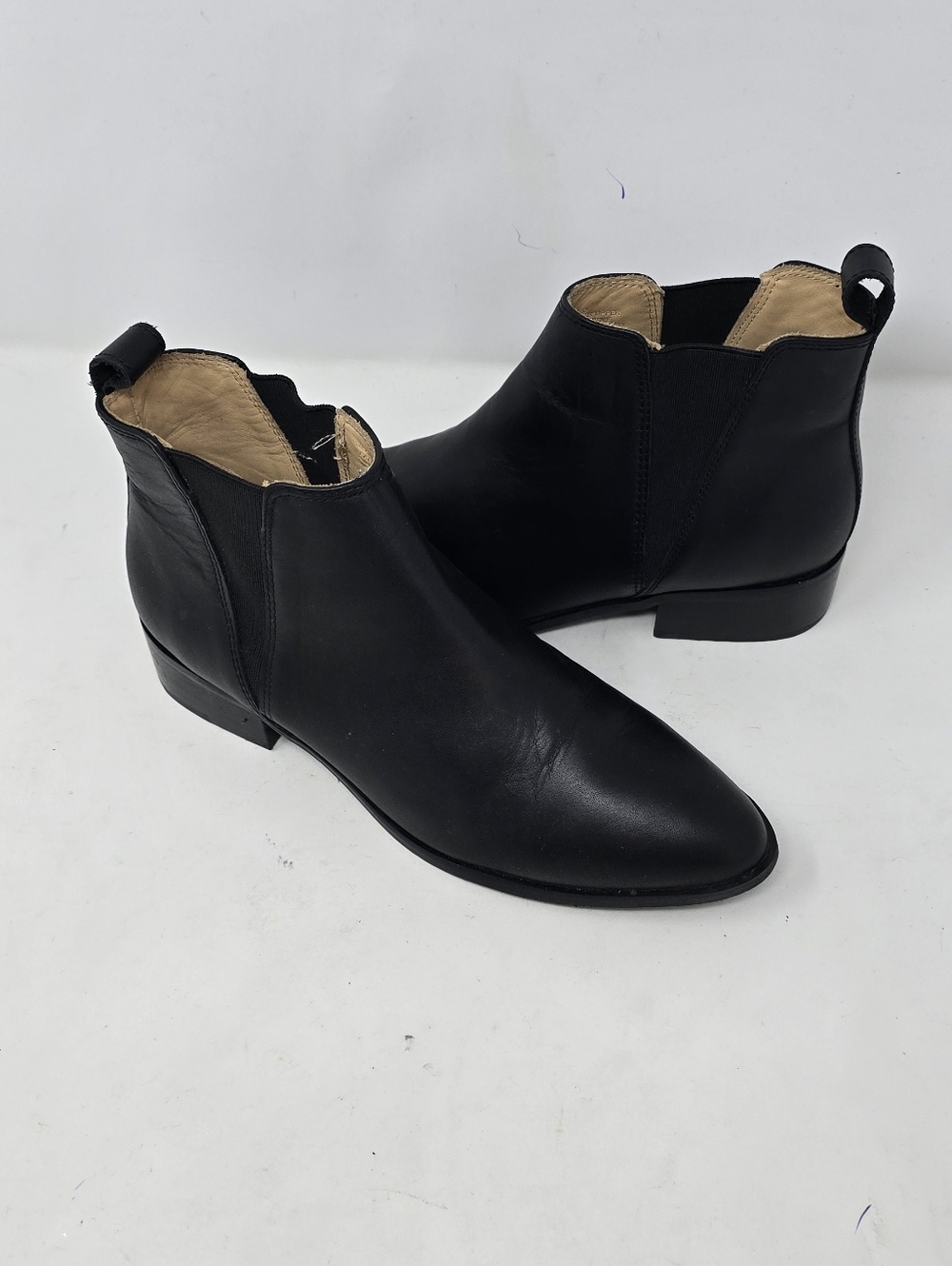 Nisolo women 7 Eva leather everyday chelsea boot black minimalist office - Picture 3 of 10
